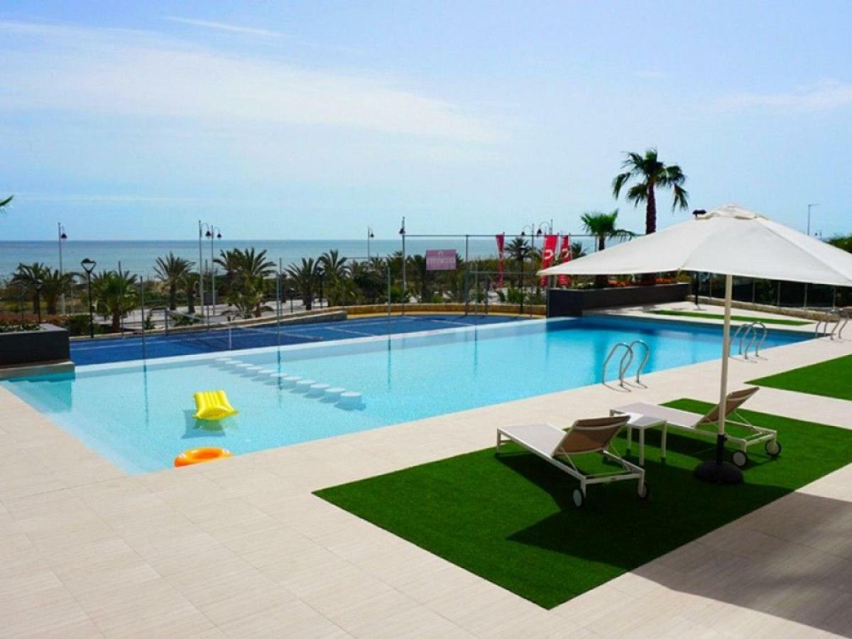Great Views First Line Teleworkers And Families Unforgetable Apartment Arenales del Sol Buitenkant foto